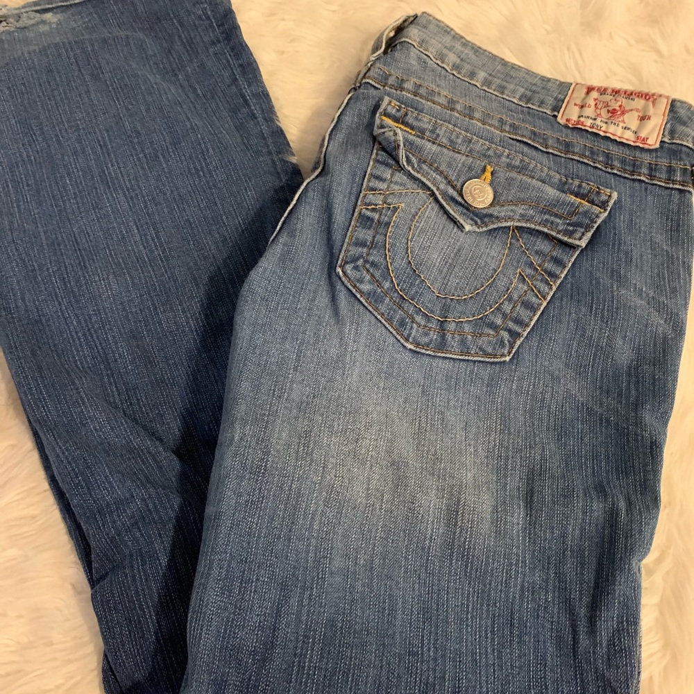 Authentic true religion brand jeans. Tony flare.